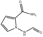 1H-Pyrrole-2-carboxamide,1-(formylamino)-(9CI) Struktur