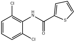 N-(2,6-Dichlorophenyl)-2-thiophenecarboxamide Struktur