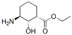 Cyclohexanecarboxylic acid, 3-amino-2-hydroxy-, ethyl ester, (1alpha,2alpha,3beta)- (9CI) Struktur