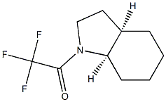 1H-Indole, octahydro-1-(trifluoroacetyl)-, cis-(+)- (9CI) Struktur