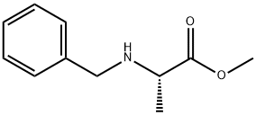 N-BENZYLALANINE METHYL ESTER Structure