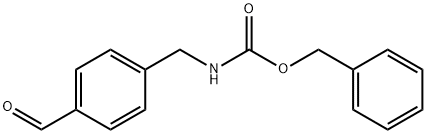 benzyl 4-formylbenzylcarbamate Struktur