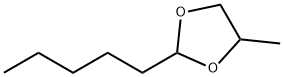 4-METHYL-2-PENTYL-1,3-DIOXOLANE Struktur