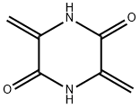 3,6-Methylene-2,5-piperazinedione Struktur