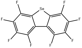 Octafluorodibenzoselenophene Struktur