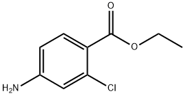 4-Amino-2-chlorobenzoic acid ethyl ester Struktur