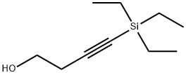 4-(TRIETHYLSILYL)-3-BUTYN-1-OL Structure