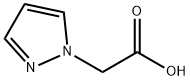 2-(1H-Pyrazol-1-yl)acetic acid Struktur