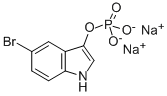 5-BROMO-3-INDOXYL PHOSPHATE, DISODIUM SALT Struktur