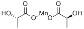 L(+) LACTIC ACID, MANGANESE SALT Struktur