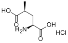 (2S,4S)-4-METHYLGLUTAMIC ACID HYDROCHLORIDE Struktur