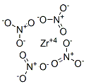 nitric acid, zirconium salt Struktur