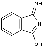 1H-Isoindol-3-ol,1-imino-,(E)-(9CI) Struktur