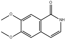 6,7-DIMETHOXY-1(2H)-ISOQUINOLONE Struktur