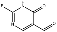 5-Pyrimidinecarboxaldehyde, 2-fluoro-1,4-dihydro-4-oxo- (9CI) Struktur