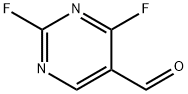 5-Pyrimidinecarboxaldehyde, 2,4-difluoro- (9CI) Struktur