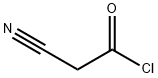 Acetyl chloride, cyano- Struktur