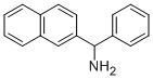 naphthalen-2-yl(phenyl)methanamine Struktur