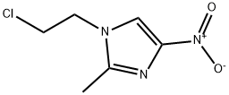 1-(2-Chloroethyl)-2-methyl-4-nitro-1H-imidazole Struktur