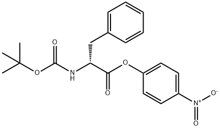 Boc-D-Phe-ONp 化學(xué)構(gòu)造式