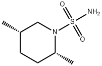 1-Piperidinesulfonamide,2,5-dimethyl-,cis-(8CI) Struktur