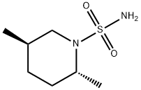 1-Piperidinesulfonamide,2,5-dimethyl-,trans-(8CI) Struktur