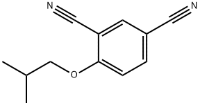 4-(2-Methylpropoxy)-1,3-benzenedicarbonitrile Structure