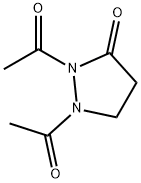 3-Pyrazolidinone, 1,2-diacetyl- (9CI) Struktur