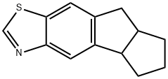 Cyclopent[2,3]indeno[5,6-d]thiazole, 4b,5,6,7,7a,8-hexahydro- (9CI) Struktur