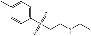 N1-ETHYL-2-[(4-METHYLPHENYL)SULFONYL]ETHAN-1-AMINE Struktur