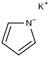 1H-pyrrole, potassium salt Struktur