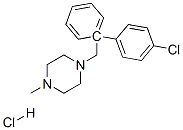 CHLORCYCLIZINE HYDROCHLORIDE Struktur