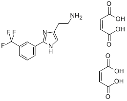 2-((3-TRIFLUOROMETHYL)PHENYL)HISTAMINE D Struktur