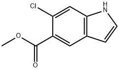 6-Chloro-1H-indole-5-carboxylic acid methyl ester|6-氯吲哚-5-羧酸甲酯