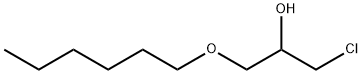 1-Chloro-3-(hexyloxy)-2-propanol Struktur