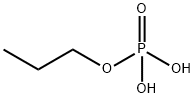 propyl dihydrogen phosphate Struktur