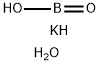 POTASSIUM METABORATE 4/3-WATER Struktur