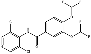 N-(3,5-Dichloro-4-pyridinyl)-3,4-bis(difluoroMethoxy)benzaMide price.