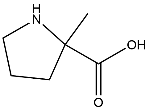 Proline, 2-methyl- (9CI) Struktur