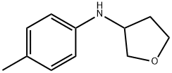 N-(4'-METHYL-PHENYL)-TETRAHYDROFURAN-3-YLAMINE HYDROCHLORIDE Struktur