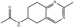 N-(2-Methyl-5,6,7,8-tetrahydroquinazolin-6-yl)-acetamide Struktur