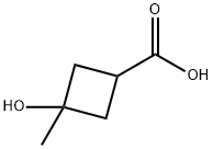 3-hydroxy-3-Methylcyclobutanecarboxylic acid Struktur