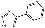 5-(2-PYRAZINYL)-1H-TETRAZOLE Struktur