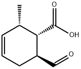 3-Cyclohexene-1-carboxylic acid, 6-formyl-2-methyl-, cis,trans- (8CI) Struktur