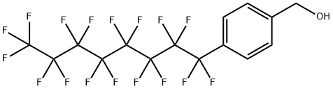 4-(PERFLUOROOCTYL)BENZYL ALCOHOL Struktur