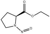 Proline, 1-nitroso-, ethyl ester (7CI,8CI,9CI) Struktur