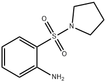 2-(PYRROLIDIN-1-YLSULFONYL)ANILINE Struktur