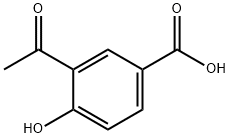 3-acetyl-4-hydroxybenzoic acid Structure