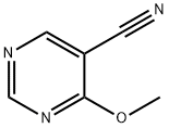 5-Pyrimidinecarbonitrile, 4-methoxy- (8CI) Struktur