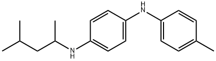 N-(1,3-dimethylbutyl)-N'-(p-tolyl)benzene-p-diamine 結(jié)構(gòu)式